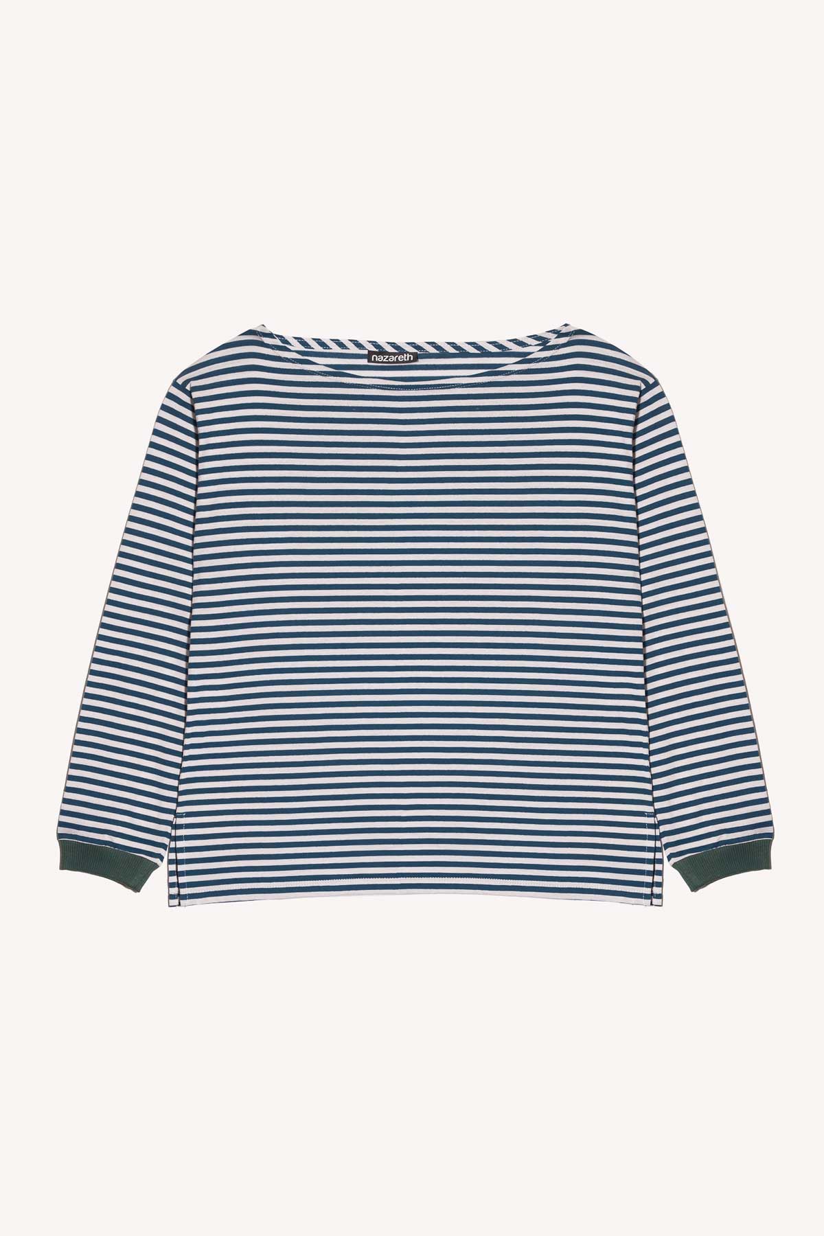 Sweat Azul e Branca