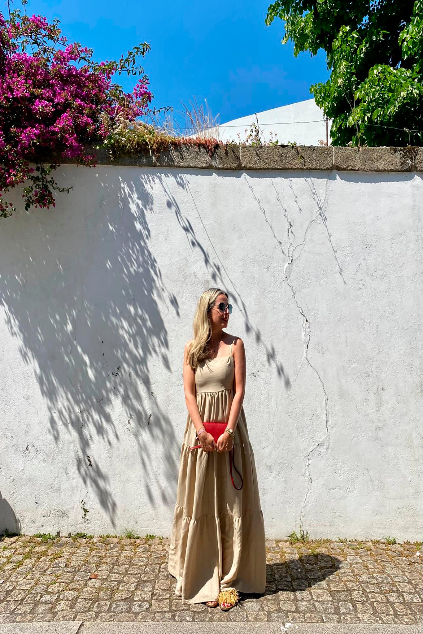 Vestido Bege