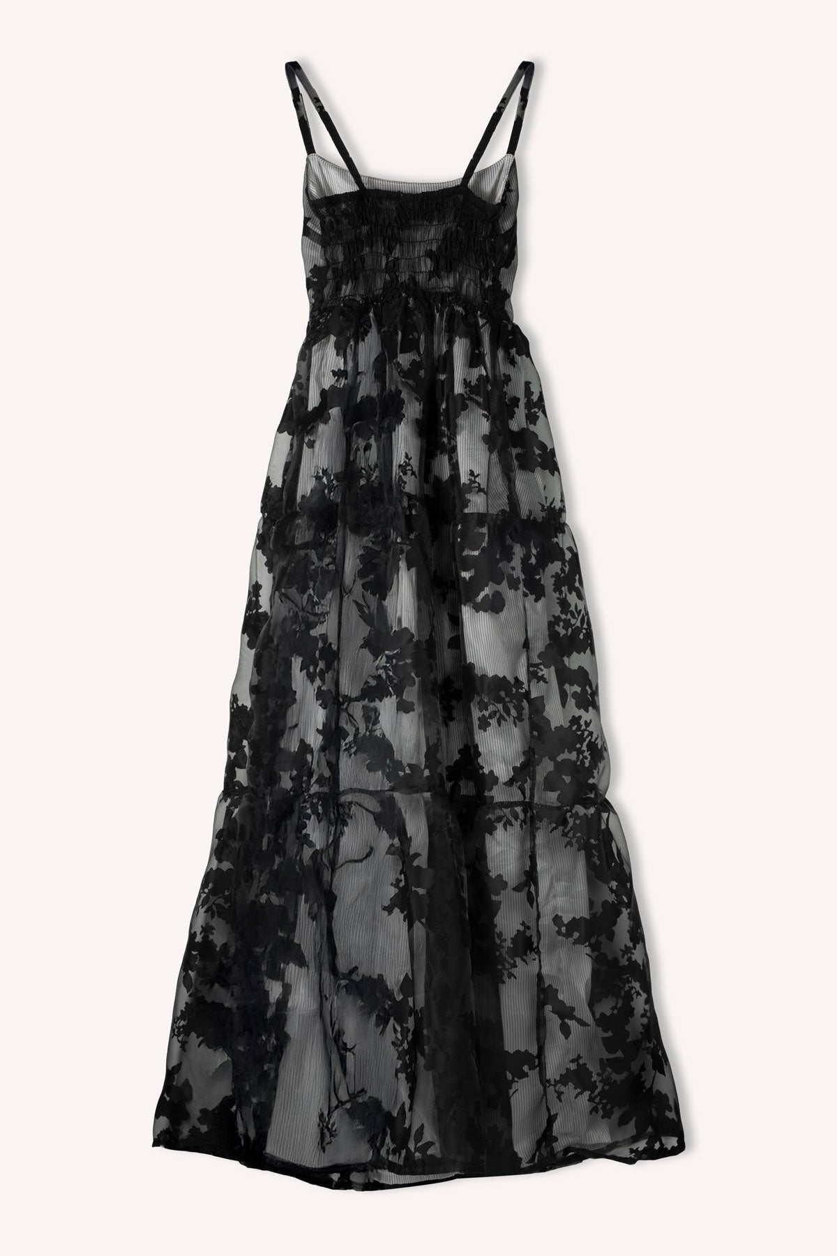 Vestido Preto Flores