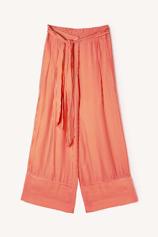 Calça Larga Laranja
