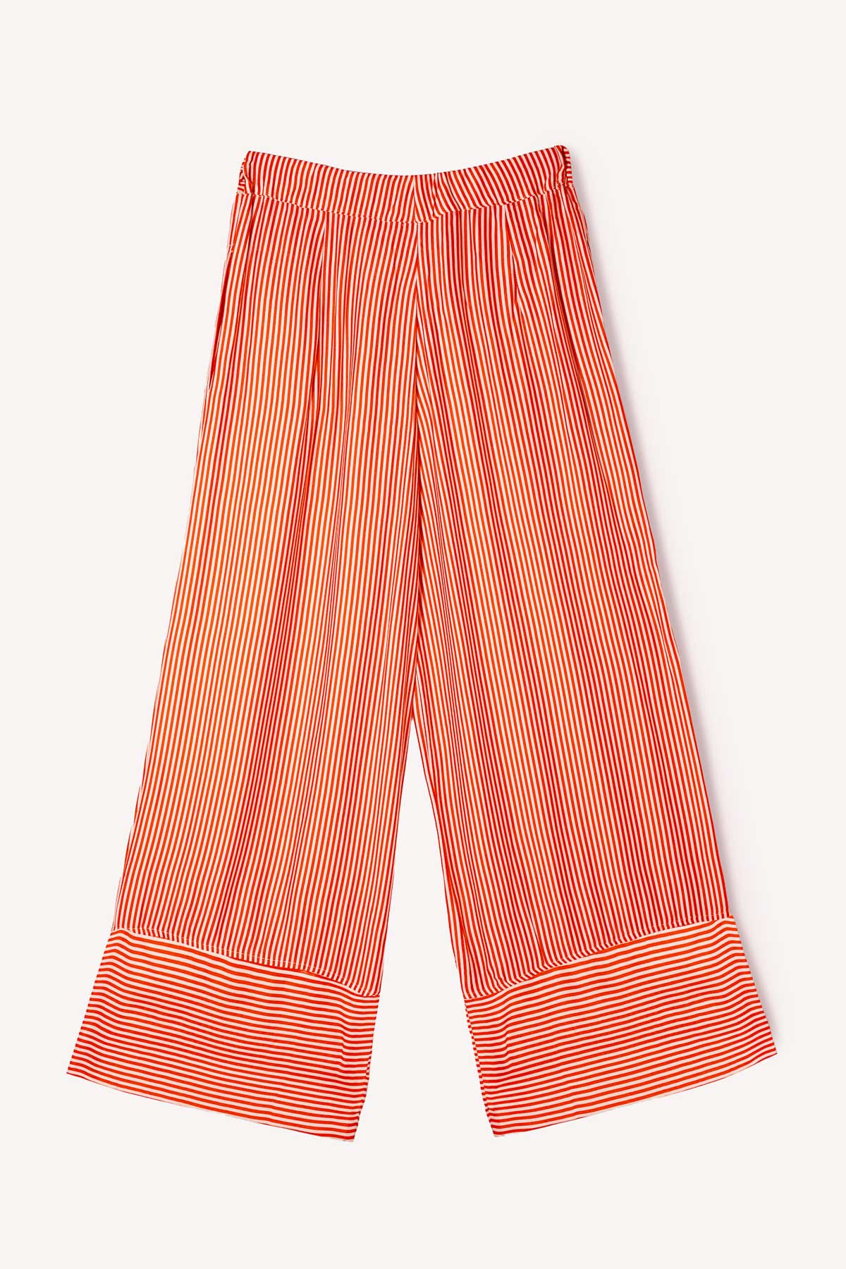 Calça Larga Laranja