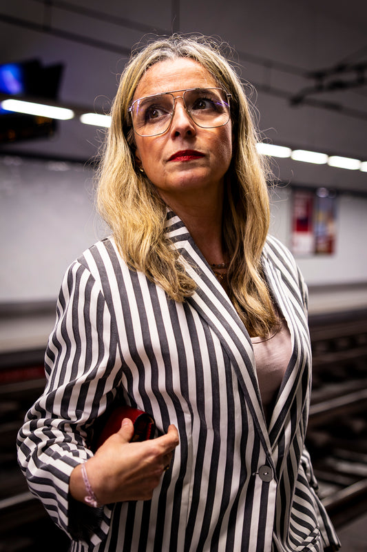 Blazer Preto e Branco